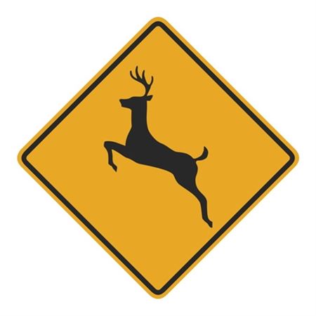 Deer (Graphic) Sign  24" x 24"
